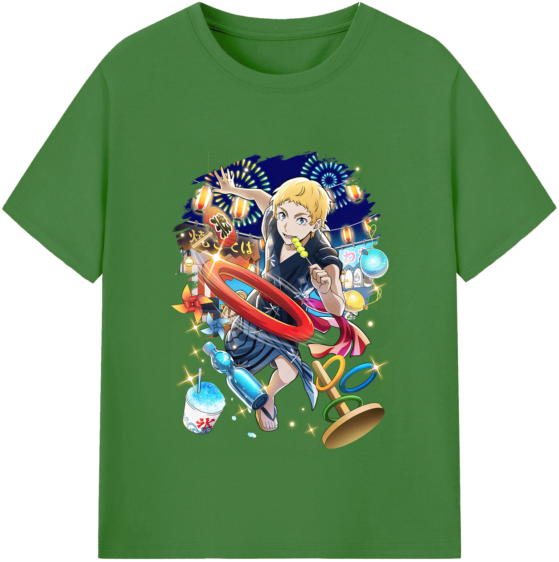 （画像用） 文豪ストレイドッグス Bungo Stray Dogs レディースカジュアルプリントTシャツ（綿100％）
